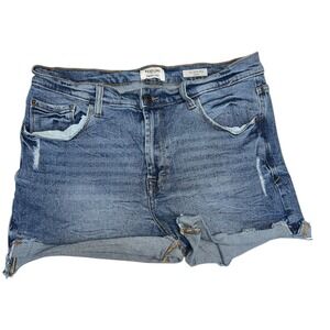 Kensie Women's Distressed‎ Denim Cutoff Shorts 10/30 Vintage Luxe The Short